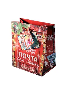 Пакет ламинат MS новогодняя почта коллаж (819514) (Сима-Ленд)
