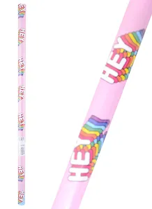 Бумага упаковочная 70*100см "Hey" глянц., инд.уп.