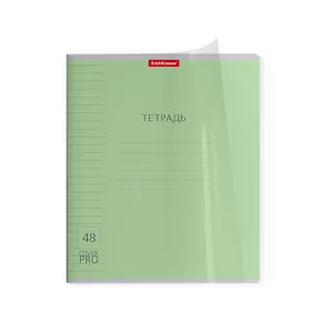 Тетрадь в линейку Erich Krause, CoverPrо, А5, 48 листов, в ассортименте