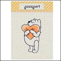 Обложка для паспорта "Винни Пух" (00000002104) 2332357