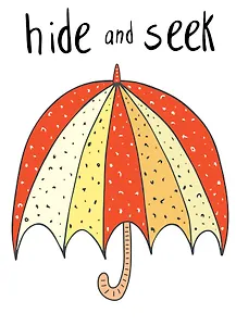 Блокнот для записей " Hide  nd Seek" (А6)