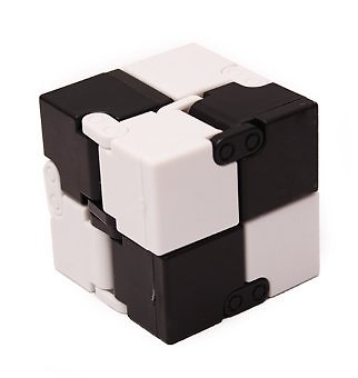 Игрушка, Головоломка, Рыжий Кот,Бесконечный куб чёрно-белый, 13,5*6,5*2,5см 200173337 353405 — 1