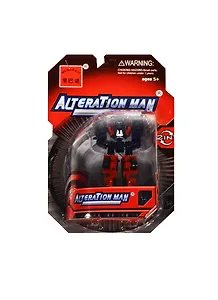 Робот-трансформер Тягач (101) (Mengbadi) (сине-красный) (5+) (блистер)