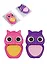 Ластик "Яркие совы.Owls", ассорти, Sunbaby — 241272 — 3