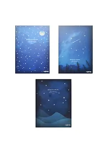 Блокнот с открытым корешком Good friends are like stars (12025500)