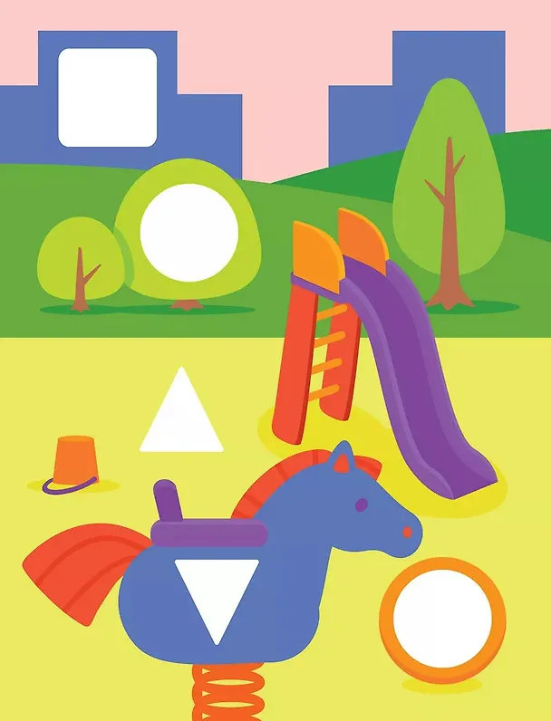 Книга На прогулке 1+: книжка с наклейками () — 2