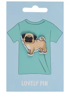 Значок Мопс (акрил)