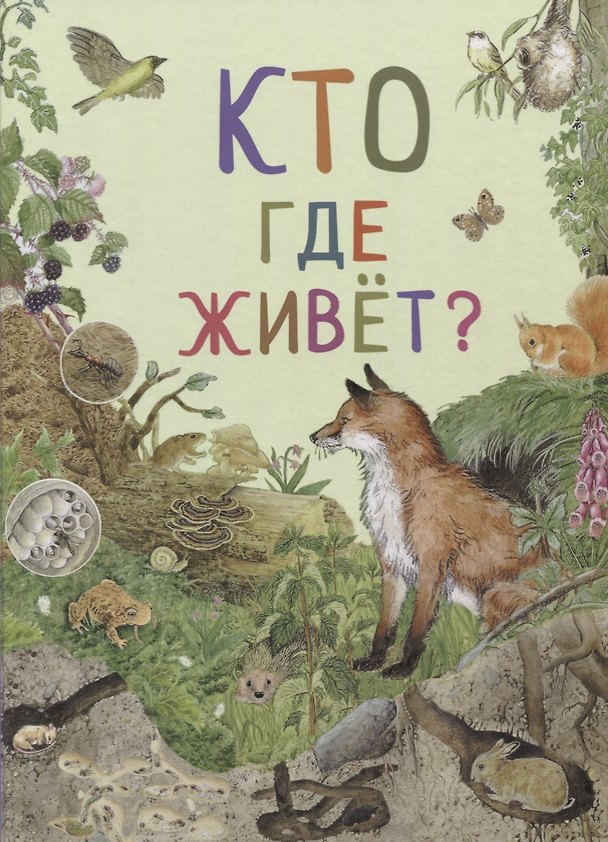 Книга Кто где живет? (Ренне) — 1