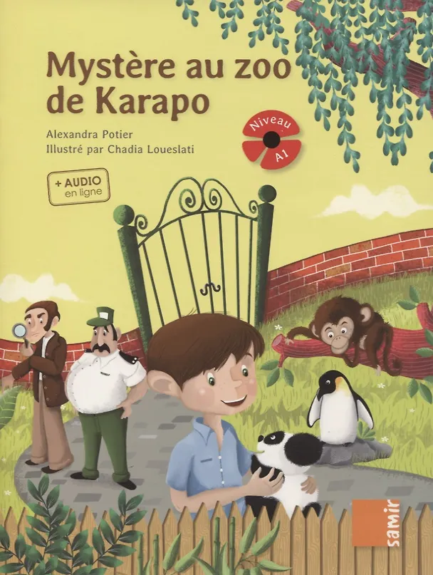 Книга Mystere au zoo de Karapo. Niveau A1 () — 1