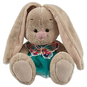 Игрушка мягкая Budi Basa, Зайка Ми в бирюзовой юбочке с бабочкой (малыш) SidX-250 2680172