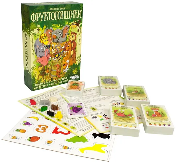 Настольная игра Фруктогонщики, Hobby World 2748181 — 2