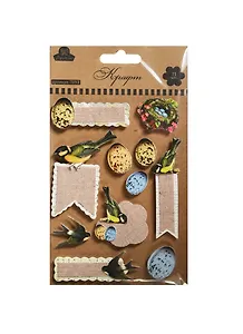 Стикеры Крафт (7893) (11 шт.) (Рукоделие) (упаковка)