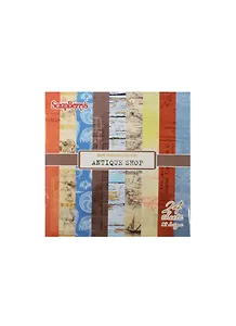 Набор бумаги д/скрапбукинга 15*15см 170 гр/м Лавка Древностей 24 листа