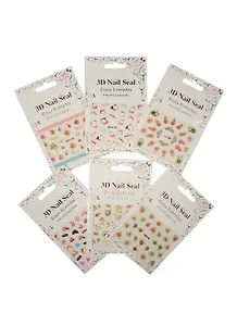 Наклейки ЗD малые в ассортименте