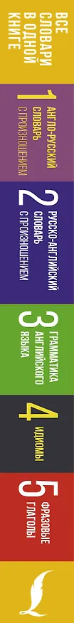 Книга Английский язык. Все словари в одной книге: Англо-русский словарь с произношением. Русско-английский словарь с произношением. Грамматика английского языка. Идиомы. Фразовые глаголы (Сергей Матвеев) — 3