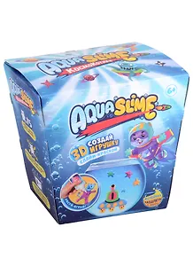 Aqua Slime. Средний набор для изготовления фигурок из цветного геля