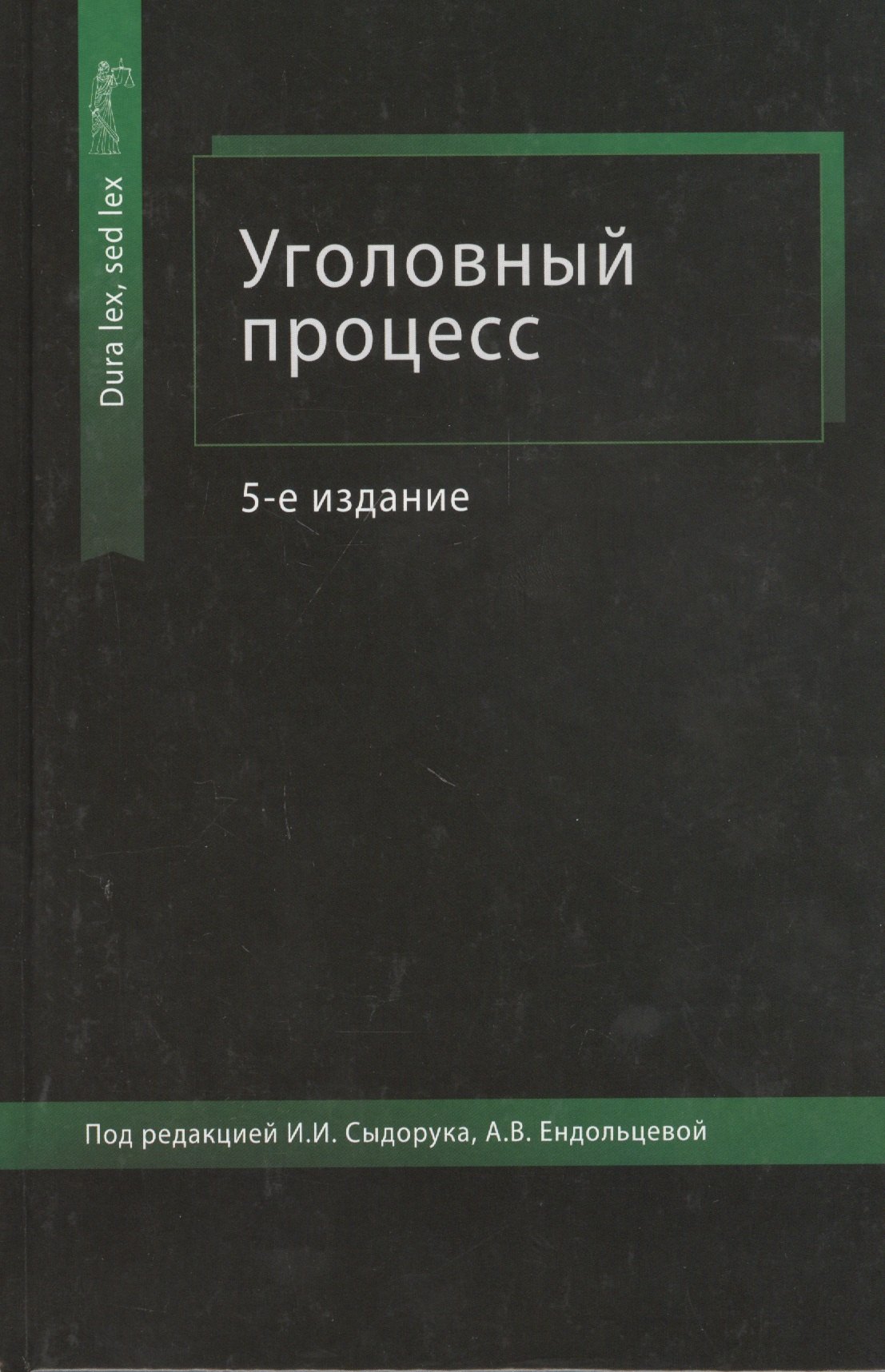 Уголовный процесс. Учебное пособие