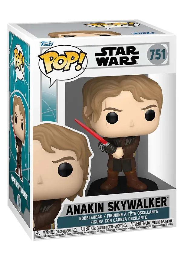 Фигурка Funko POP! Bobble Star Wars Ahsoka S3 Anakin Skywalker (751) (Fun83763) 3118589 — 2