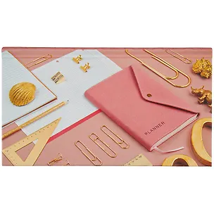 Планинг недат. 64л "Важные заметки" карманный, 7БЦ, мат.лам, выб.лак, офсет 261136