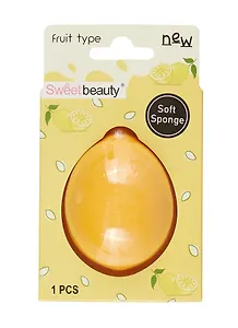 Спонж для макияжа Лимон (8х6) (блистер) (12-26535-162)