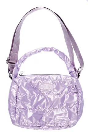 Сумочка стеганая Travel розовая (ПВХ) (22х18) (12-11729-B013) 3045434