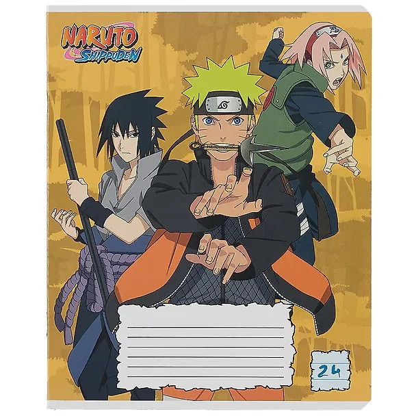 Тетрадь в линейку Academy Style «Naruto» в ассортименте, 24 листа 2898328 — 3