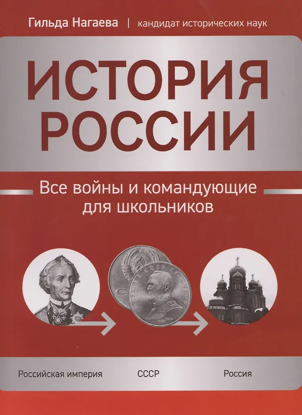 Книга История России: все войны и командующие для школьников (Гильда Нагаева) — 1