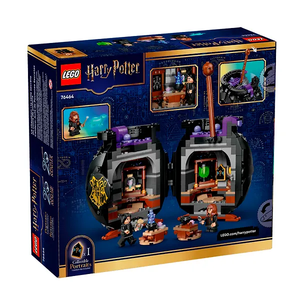 76464 Конструктор LEGO Harry Potter Котел: Секретный класс зелий, 652 деталей, возраст 10+ 3169390 — 3