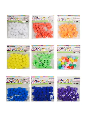 Набор для творчества, Помпон в асс. D=18мм (H2 24779-1) 2422988