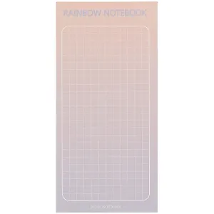 Блок для записи 70*145мм 60л "Градиент" прокл., асссорти