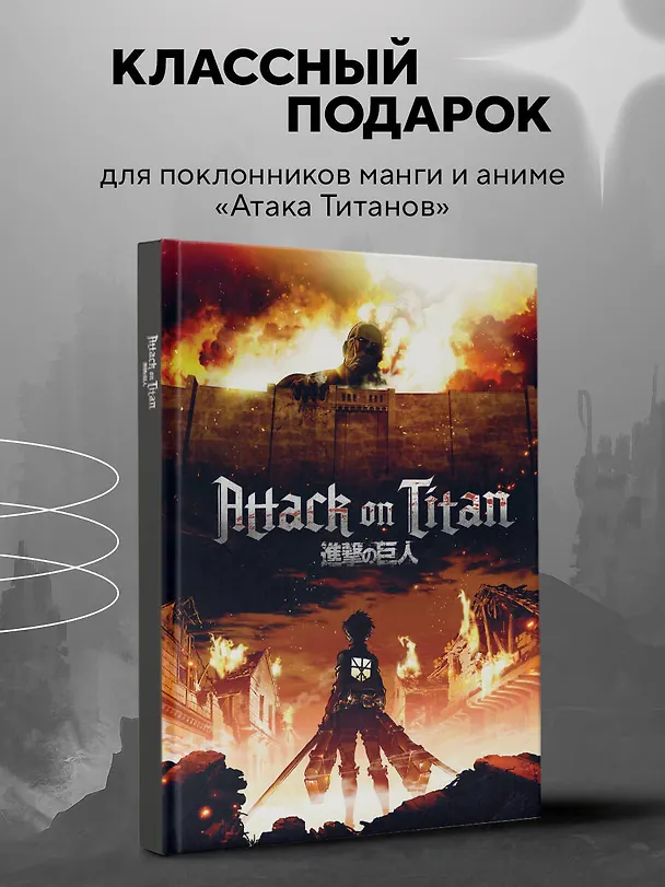 Блокнот в точку "Attack on Titan", А5, 64 листа 3101114 — 5