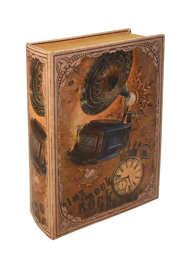 Шкатулка-книга с кодовым замком (27х18х7) (393481) 2399738 — 1