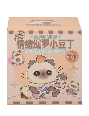 Игрушка Сиамский котик (7см) (пластик) (Blind Box) (12-7655-202508-1040-332) 3126200