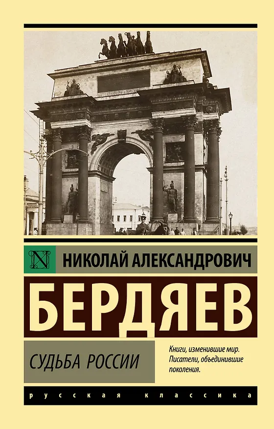 Книга Судьба России (Николай Бердяев) — 1
