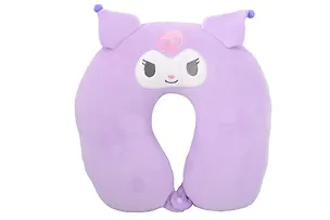 Подушка на шею с кнопкой, (30х30 см), (фиолетовый), Sanrio 3132010