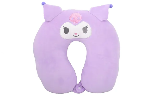 Подушка на шею с кнопкой, (30х30 см), (фиолетовый), Sanrio 3132010 — 1