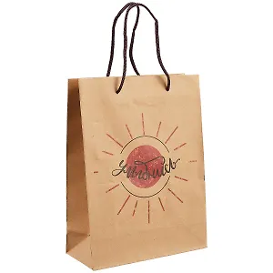 Пакет А5 "Улыбнись" крафт, нейтр.