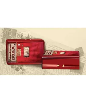 Сувенир, Феникс, Набор подарочный "Газированная вода", фляга 200мл + 2стопки, нержавеющая сталь