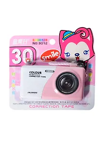 Корректор Фотоаппарат розовый (002237) (Карамба)