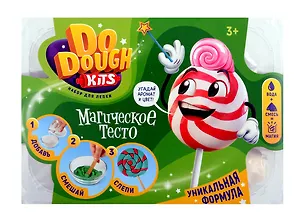 Игрушки для творчества детей старше трех лет: сухое тесто для лепки, с маркировкой «DO DOUGH kits» набор "Леденцы" 3037036