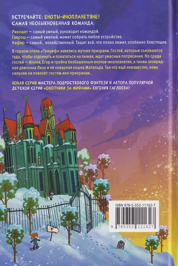 Книга Кефир, Гаврош и Рикошет. Каникулы с привидениями (Евгений Гаглоев) — 2