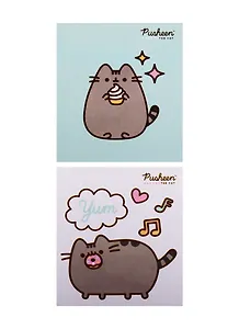 Блоки для записей 02шт 50л "Pusheen" инд.уп.