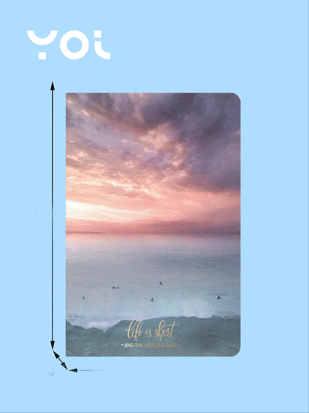 Тетрадь в клетку Yoi, Wonderful sunset, 32 листа, в ассортименте 2949184 — 3