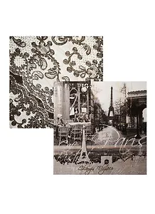 Набор салфеток для декупажа Парижское кружево - 2 шт.