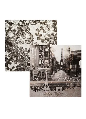 Набор салфеток для декупажа Парижское кружево - 2 шт. 2529213