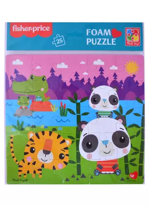 Мягкие пазлы Fisher-Price "Панды" 25 элементов — 2879629 — 1