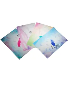 Папка-конверт А4 на кнопке "Перья"