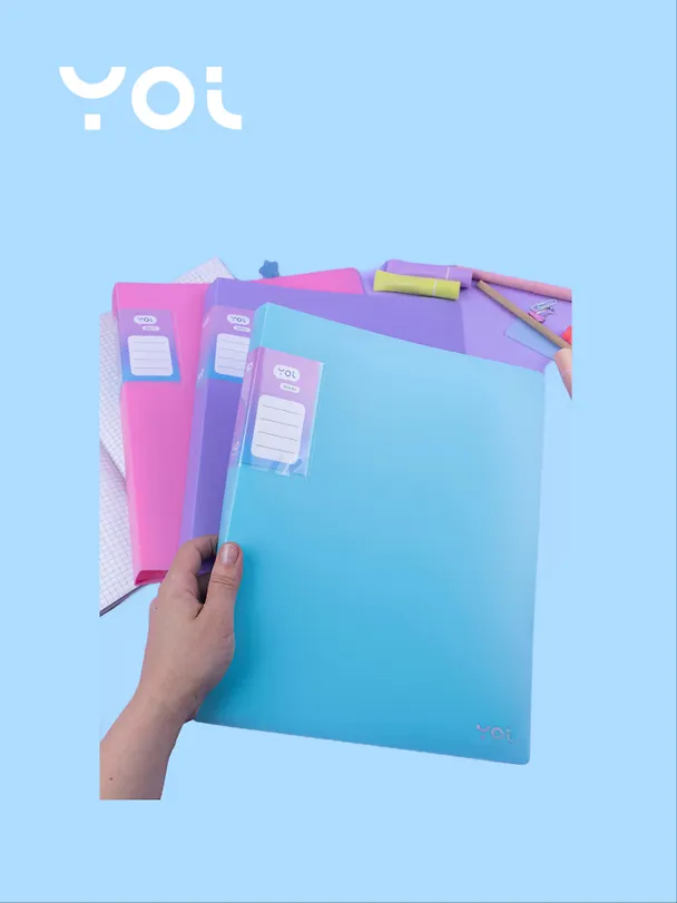 Папки 40ф А4 03шт "Pastel" ассорти, Yoi 3088885 — 3