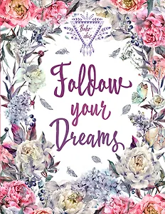 Блокнот. Бохо-шик (цветы)