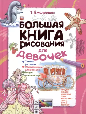 Большая книга рисования для девочек — 2471700 — 1